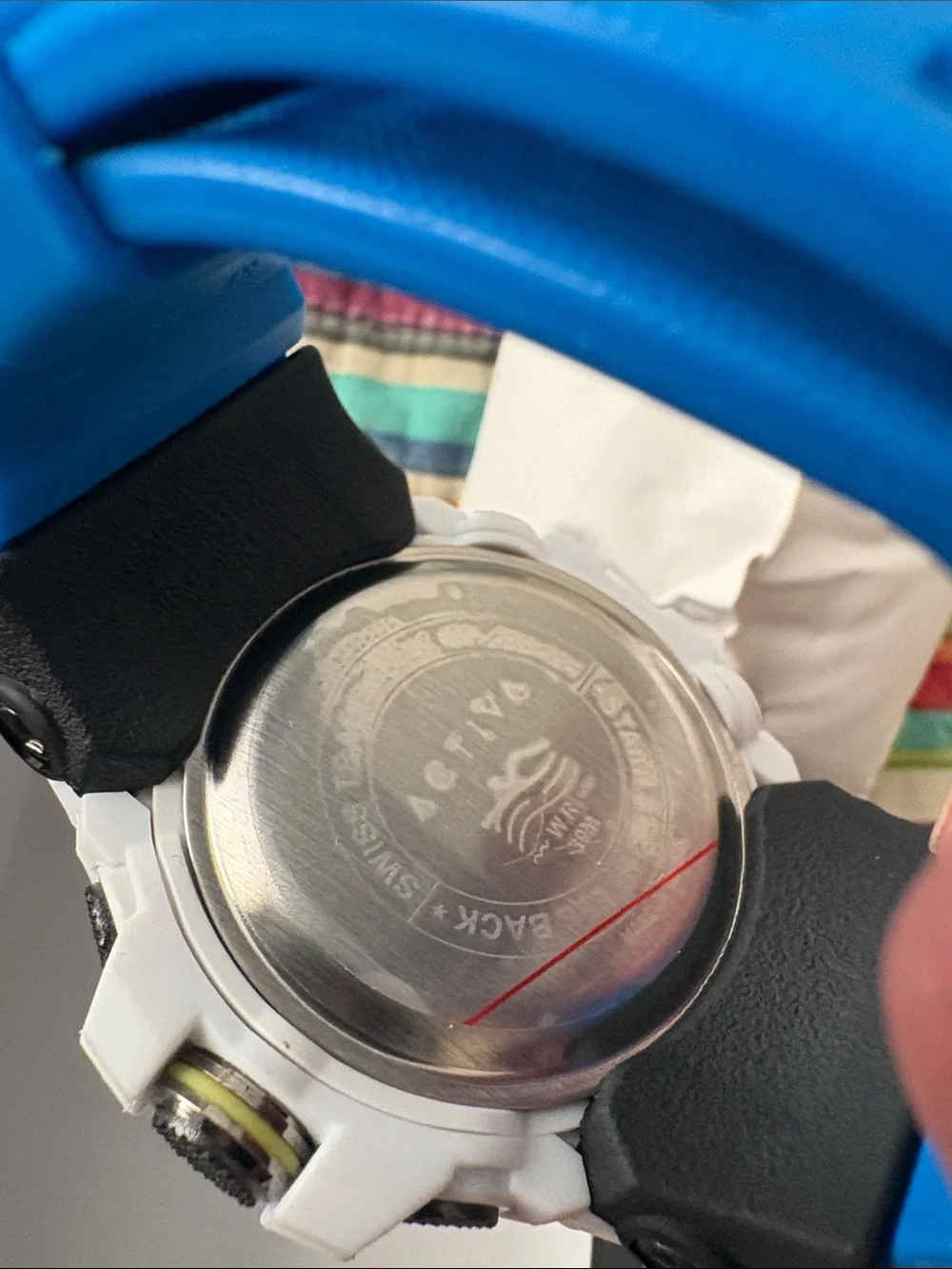 New Activa X Invicta Digital Men's Watch 56mm White/Blue ACW8020-009 Invicta